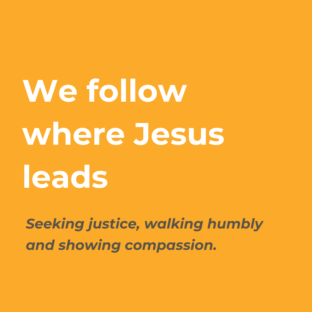 Value - following Jesus